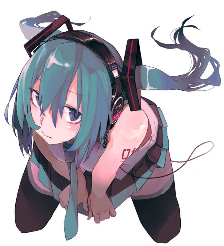 ボーカロイドの萌えイラスト