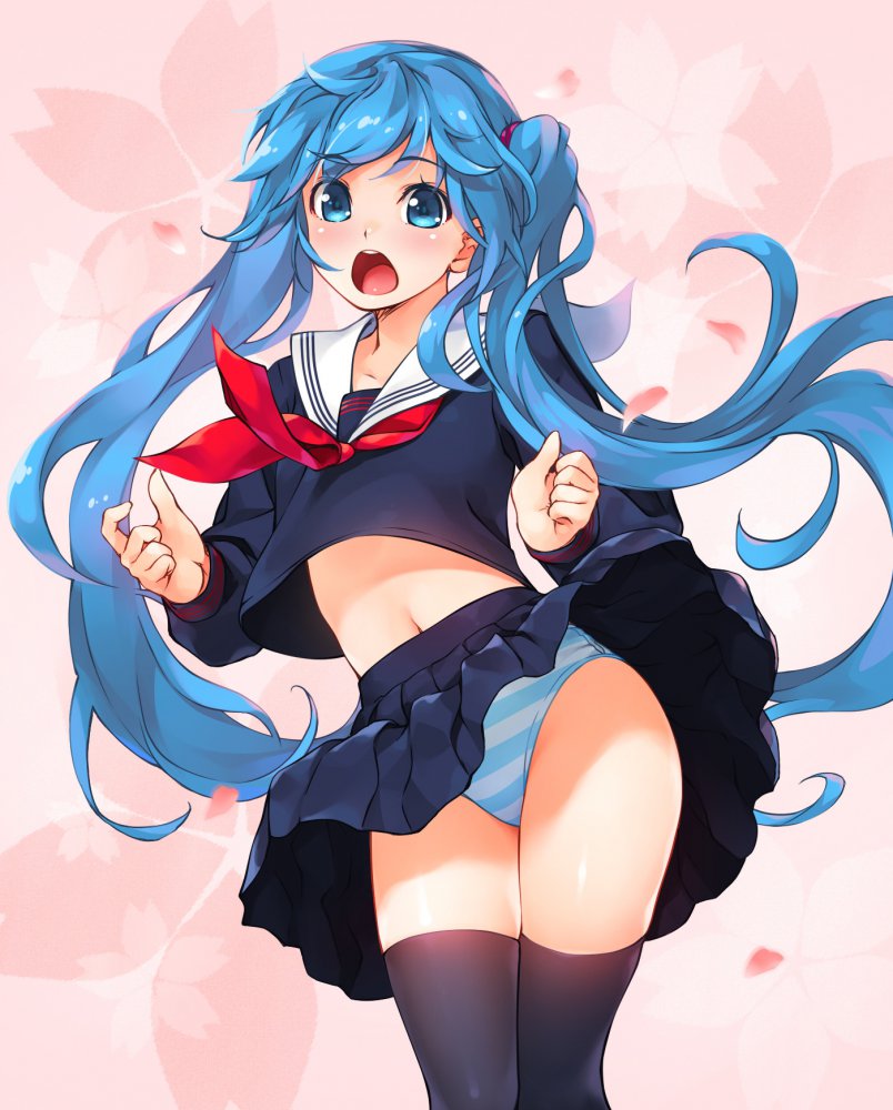 ボーカロイドの萌えイラスト
