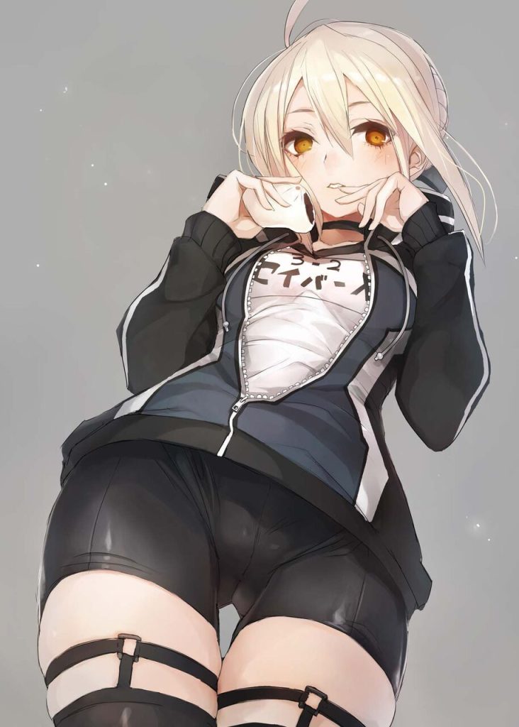 太ももの二次エロ画像で！
