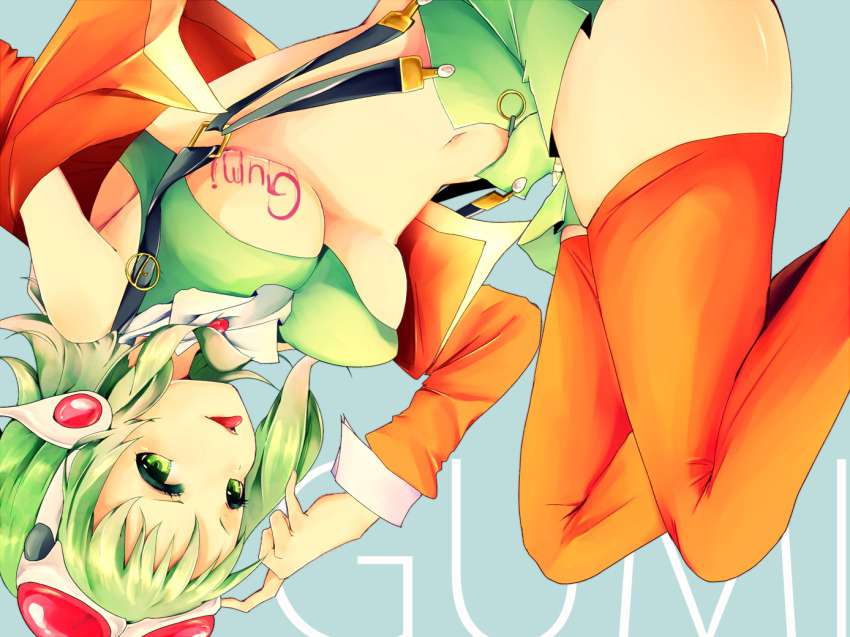 ボーカロイドの可愛い二次元画像。