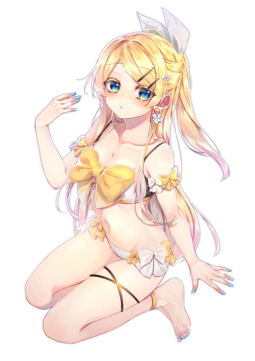 ボーカロイドの可愛い二次元画像。