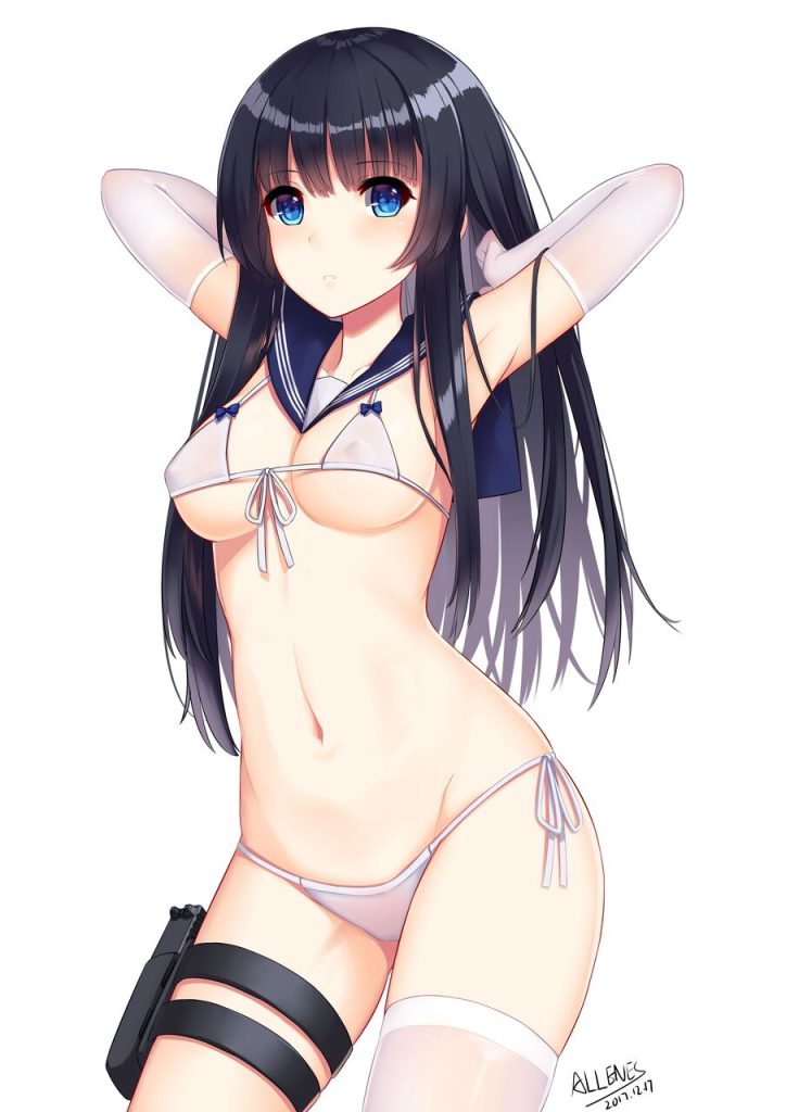 【※勃起不可避】黒髪の美少女画像がヤバスギクンｗｗｗｗｗｗｗｗｗｗ【二次画像】