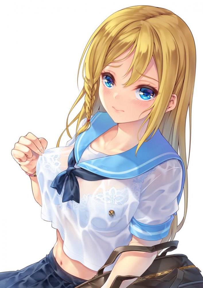 濡れ透けがエロくてたまんないので画像を収集してきた