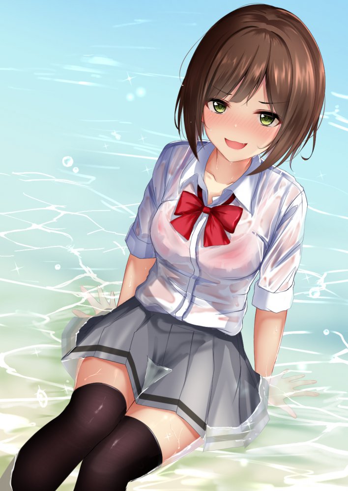 濡れ透けがエロくてたまんないので画像を収集してきた