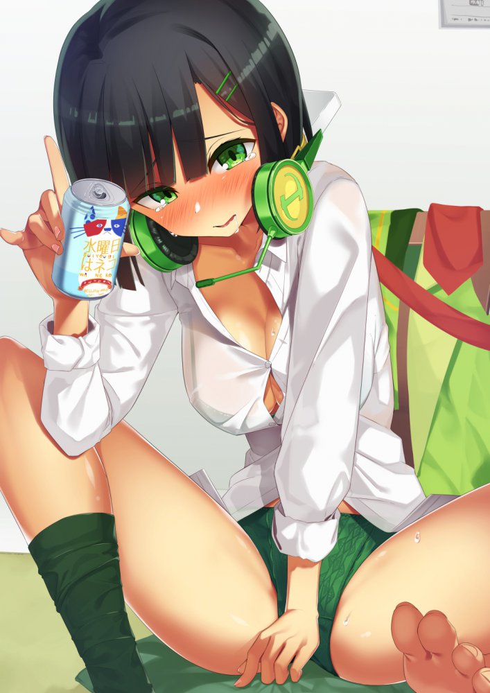 ボーカロイドの可愛い二次元画像。