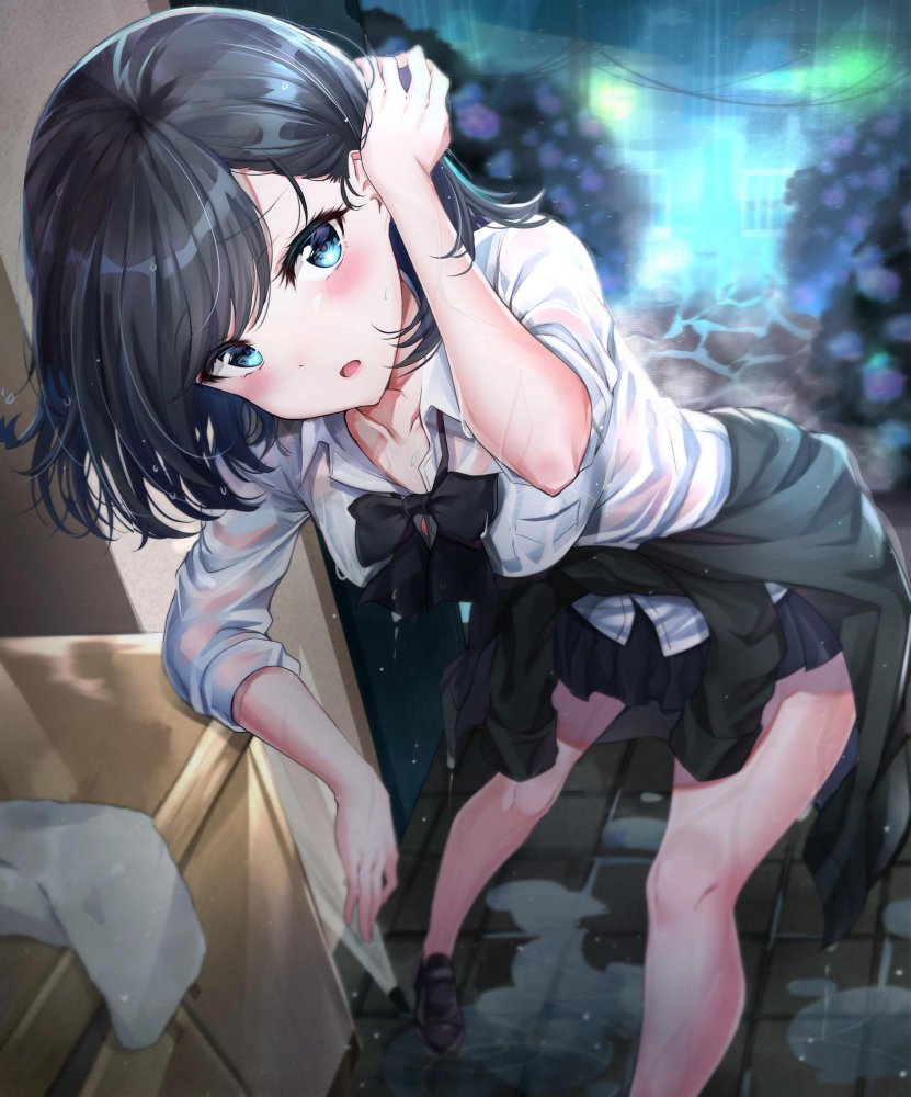 威力バツグンな濡れ透けの二次エロ画像詰め合わせ