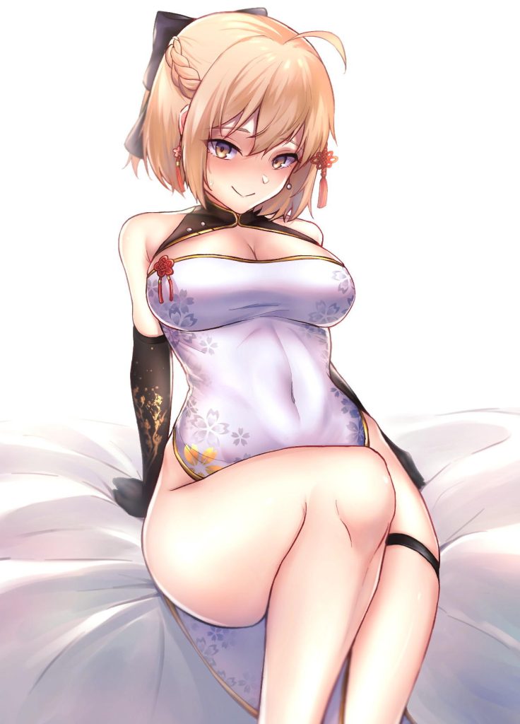 ニーソのエロ画像を復習していく