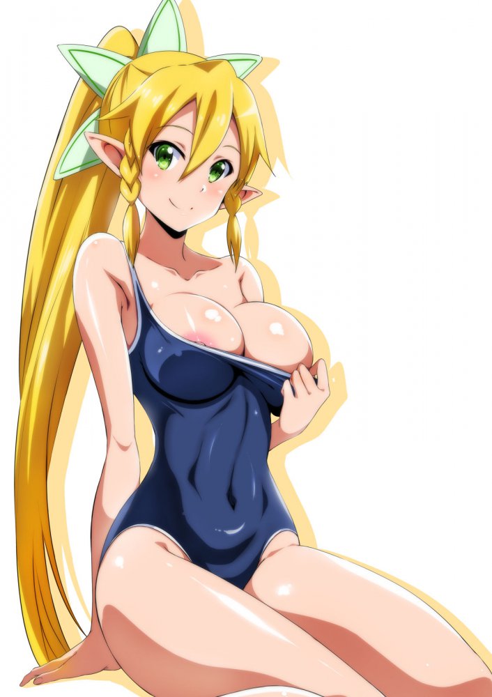 エルフ耳の背徳感あふれるエロ画像