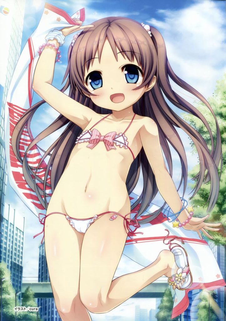 ビキニのエッチな部分を奥の奥まで堪能できるエロ画像