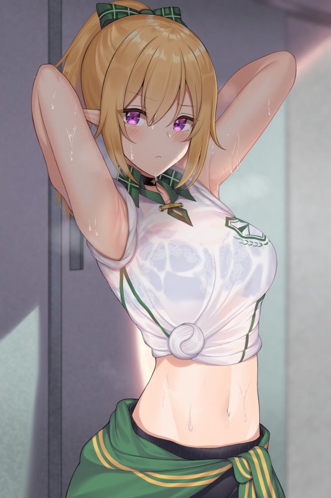 俺のとっておきのエルフ耳の画像フォルダを見せる