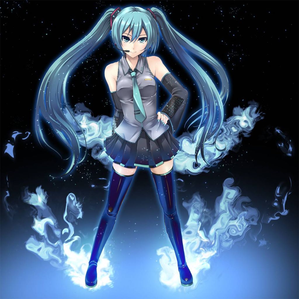 ニーソの二次エロ画像を愛でる。