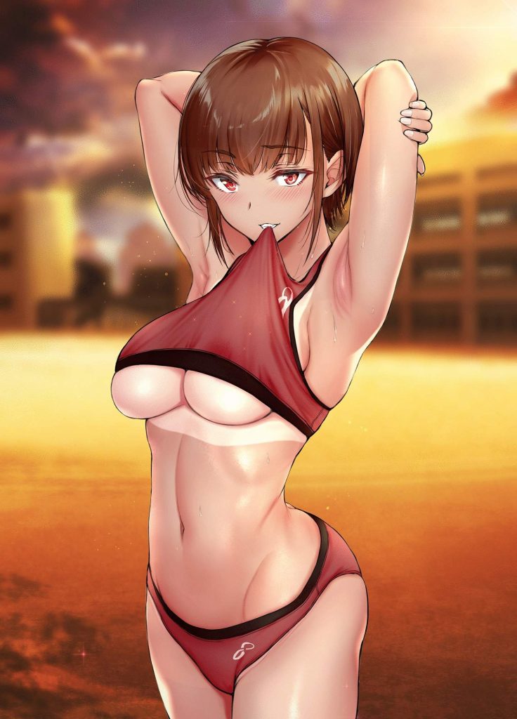 濡れ透けのエロ画像