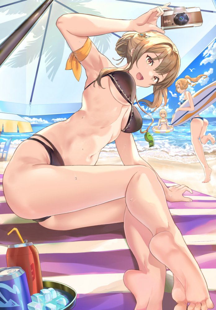 クッソ可愛い水着系美少女で妄想！ハメ撮り中出し！