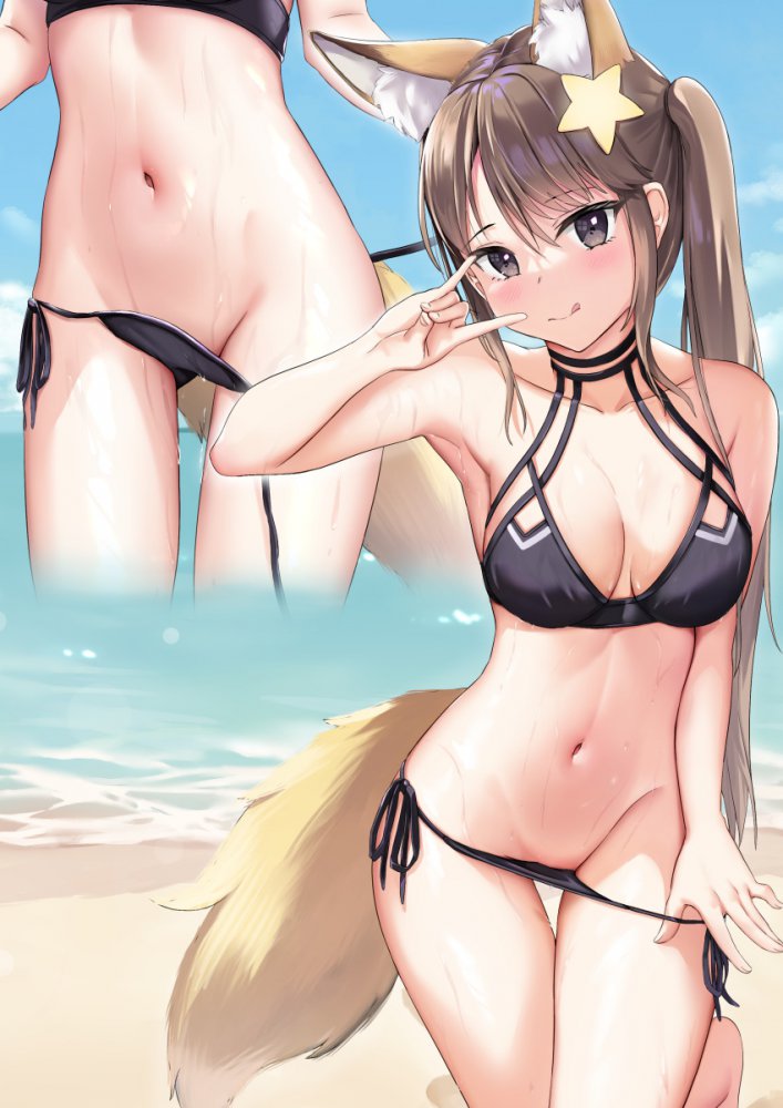 俺のとっておきの水着の画像フォルダを見せる