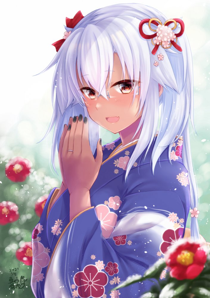 スマホの壁紙に使えそうな日焼け・褐色の画像