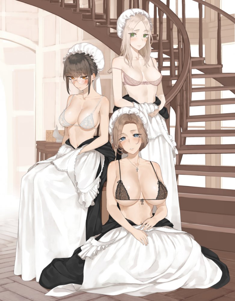 メイドのよさを再確認できるエロ画像
