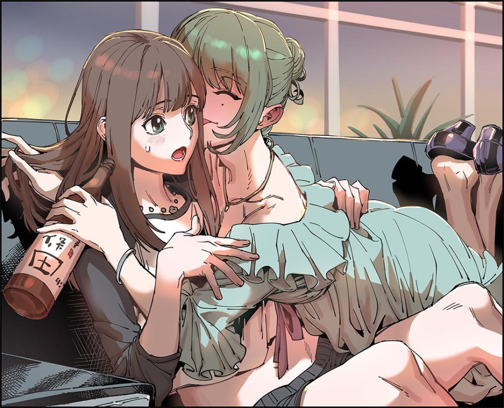 百合・レズの二次エロ画像
