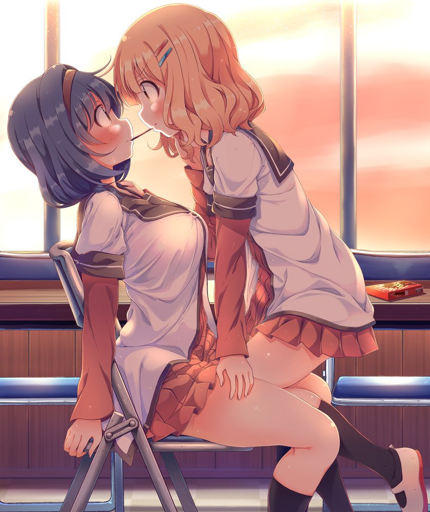【二次】百合・レズのメチャシコで可愛い女の子のエッチな画像