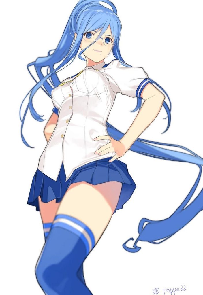 ローアングルの二次エロ画像くだしあ。