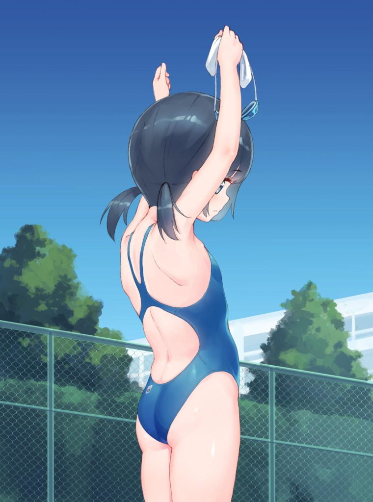 競泳水着のHな姿が見たいと思ったらここにあった。ここは天国か?