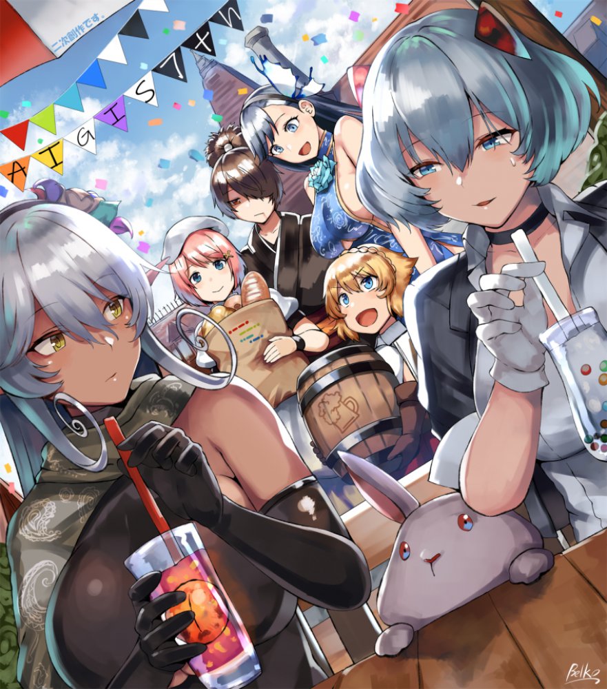 銀髪の二次エロ画像まとめ