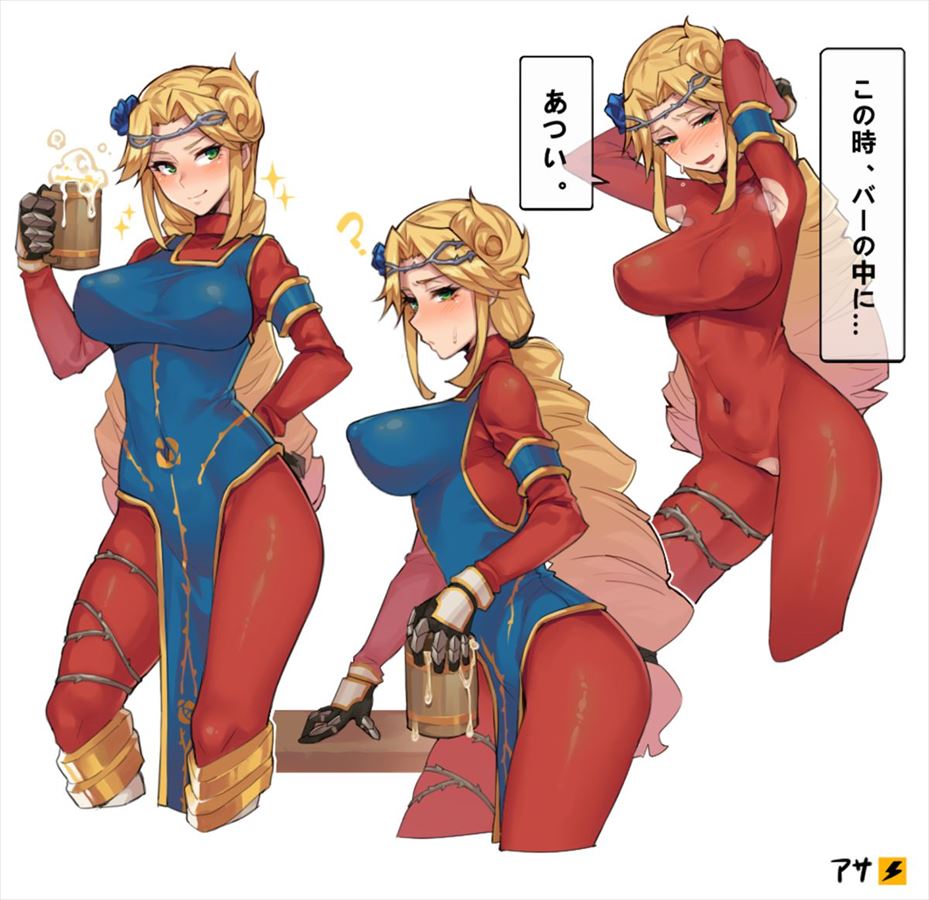 オーバーロードの二次元エロ画像。