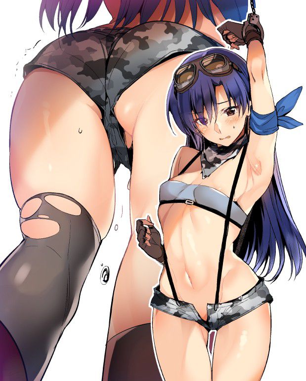 ローアングルの二次エロ画像くだしあ。
