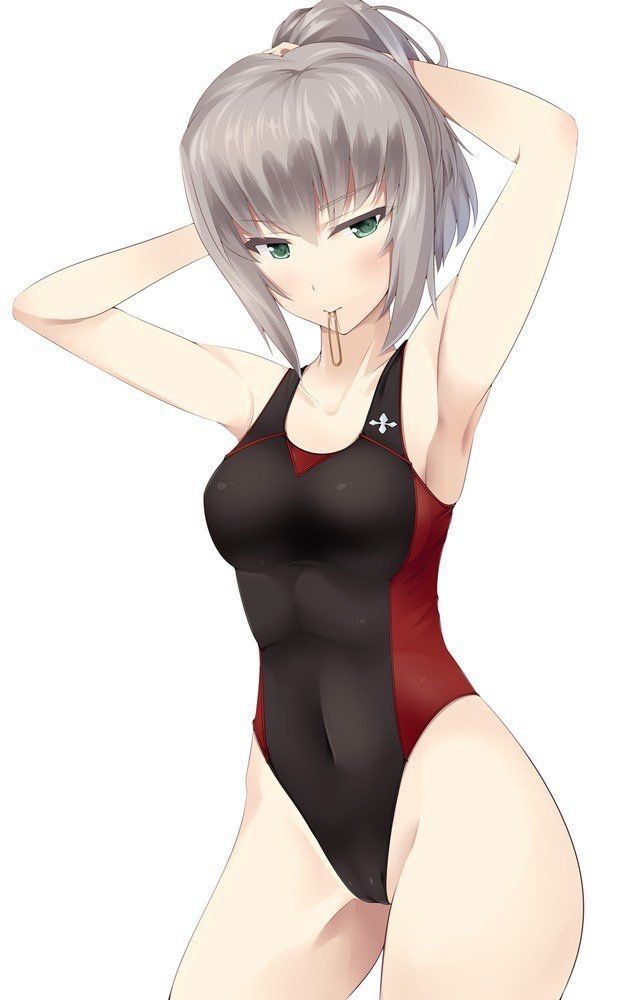 競泳水着でしこれる二次画像ください!