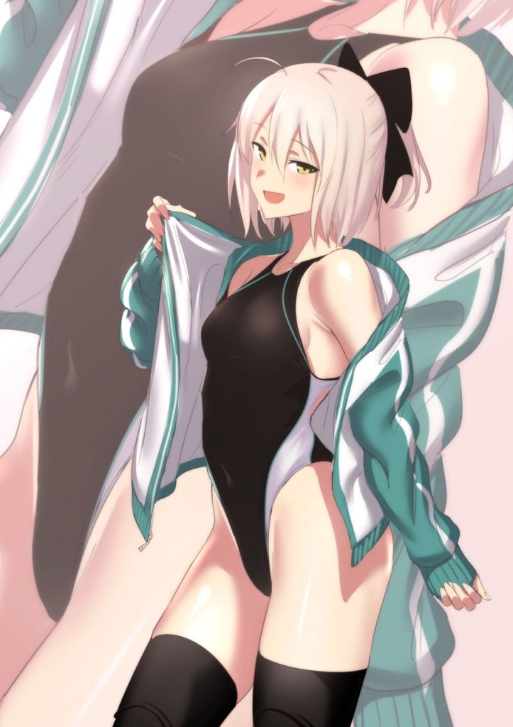 競泳水着でしこれる二次画像ください!