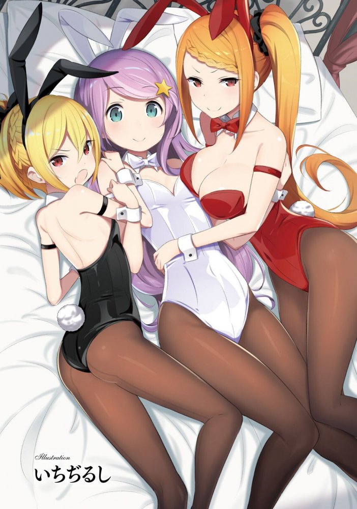 【バニーガール】「ひあぁあ♡イキましゅ♡イってぇしまいましゅうぅー♡」エッチなご奉仕画像