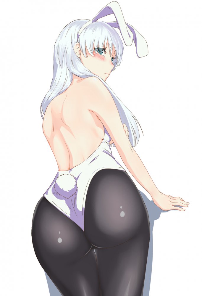 【バニーガール】「ひあぁあ♡イキましゅ♡イってぇしまいましゅうぅー♡」エッチなご奉仕画像