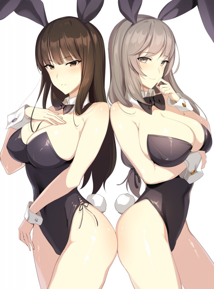 【バニーガール】「ひあぁあ♡イキましゅ♡イってぇしまいましゅうぅー♡」エッチなご奉仕画像