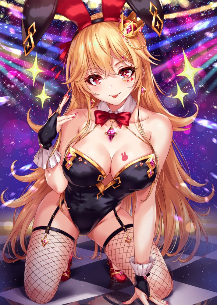 【バニーガール】「ひあぁあ♡イキましゅ♡イってぇしまいましゅうぅー♡」エッチなご奉仕画像
