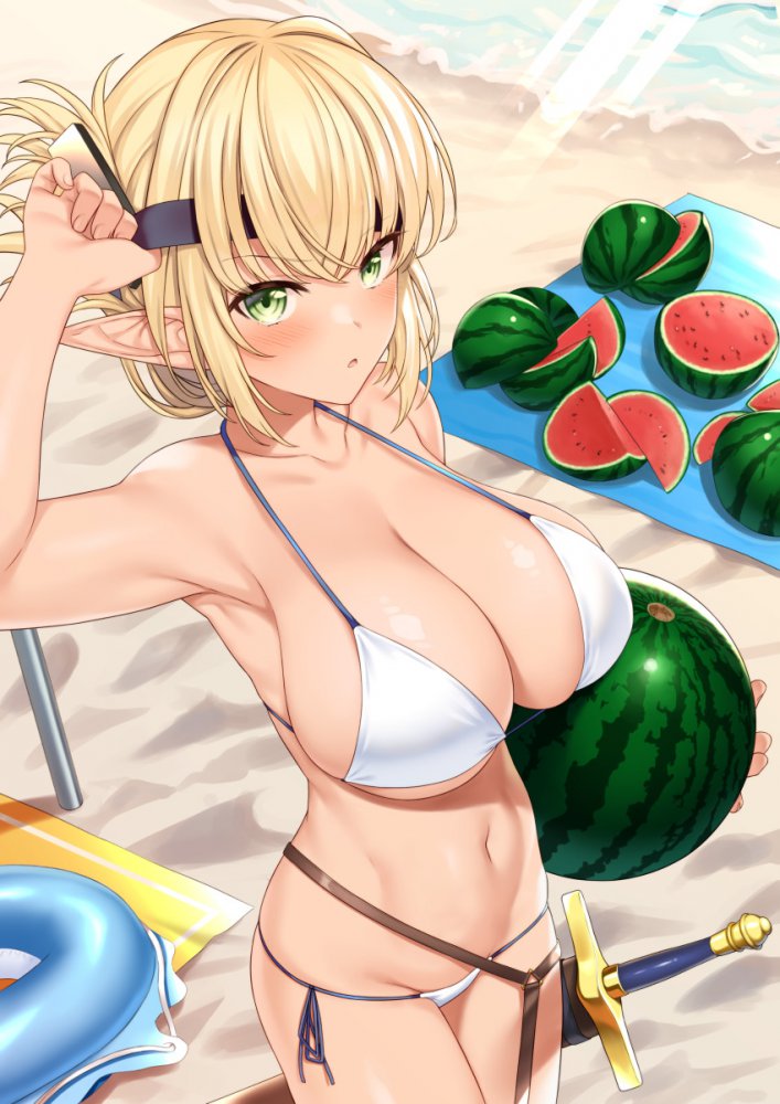 エルフ耳の二次エロ画像
