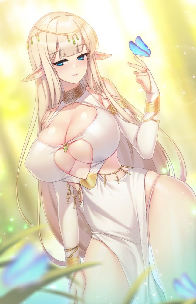 エルフ耳の二次エロ画像