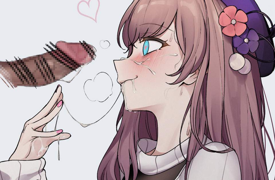 ぶっかけの二次フェチ画像。