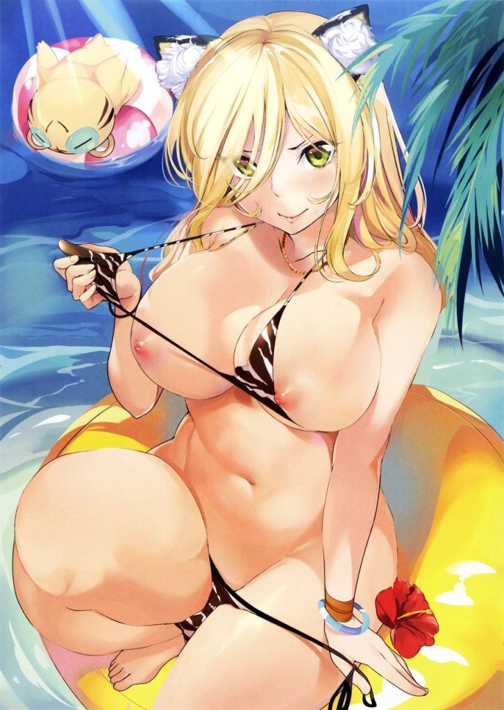 金髪のエロ画像フォルダを解放していく