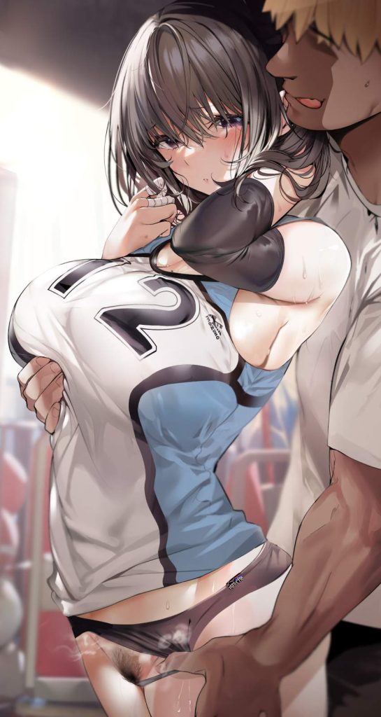 セックスの萌えイラスト