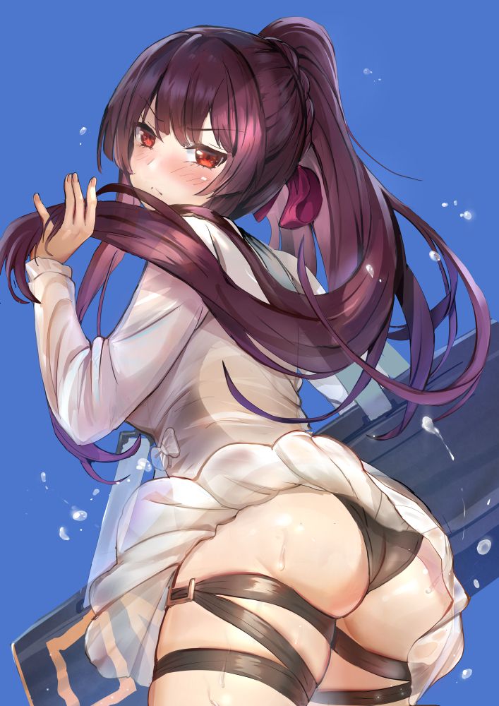 お尻の二次エロ画像くだしあ。