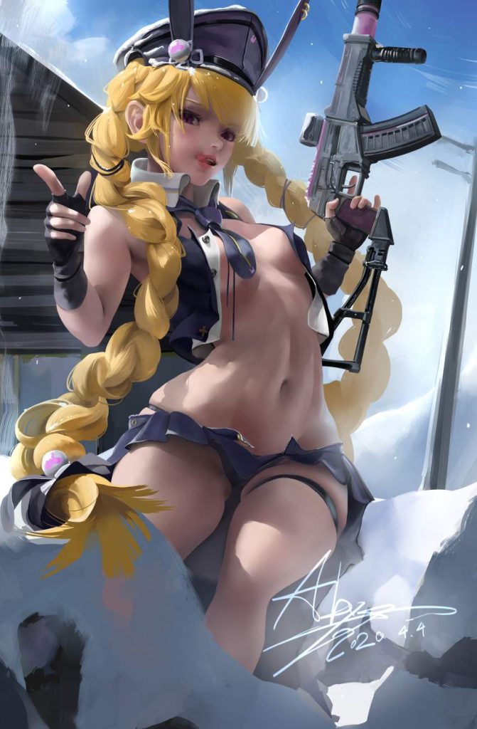 ドールズフロントラインの萌えイラスト