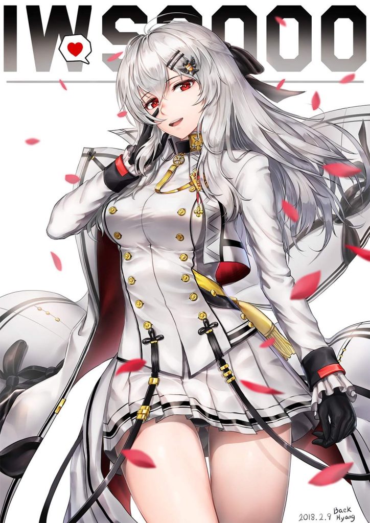 ドールズフロントラインの萌えイラスト