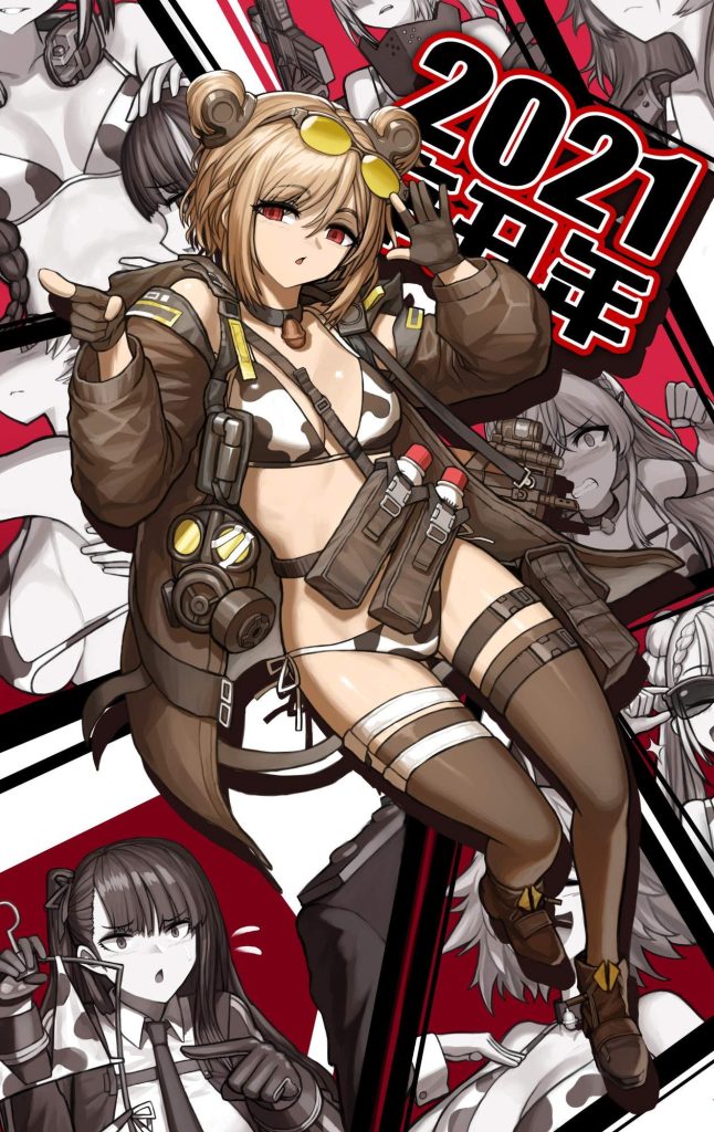 ドールズフロントラインの萌えイラスト