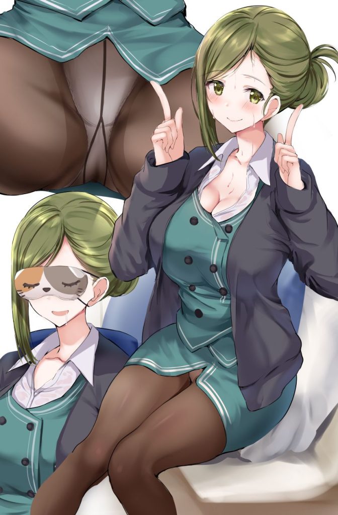 ストッキングの二次元エロ画像。