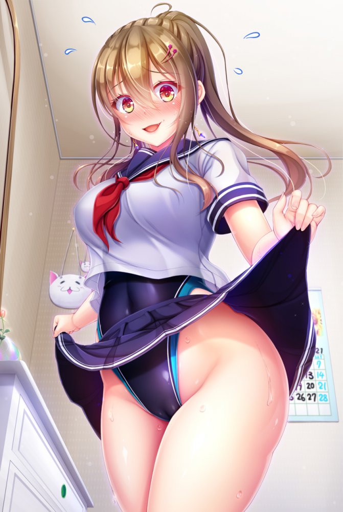 【エロ画像】競泳水着のヤラシイ画像を今日のオカズにしませんか？