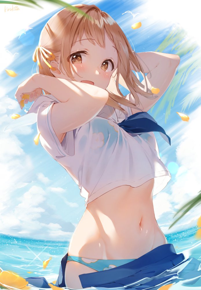 制服の二次エロ画像で抜きたい！