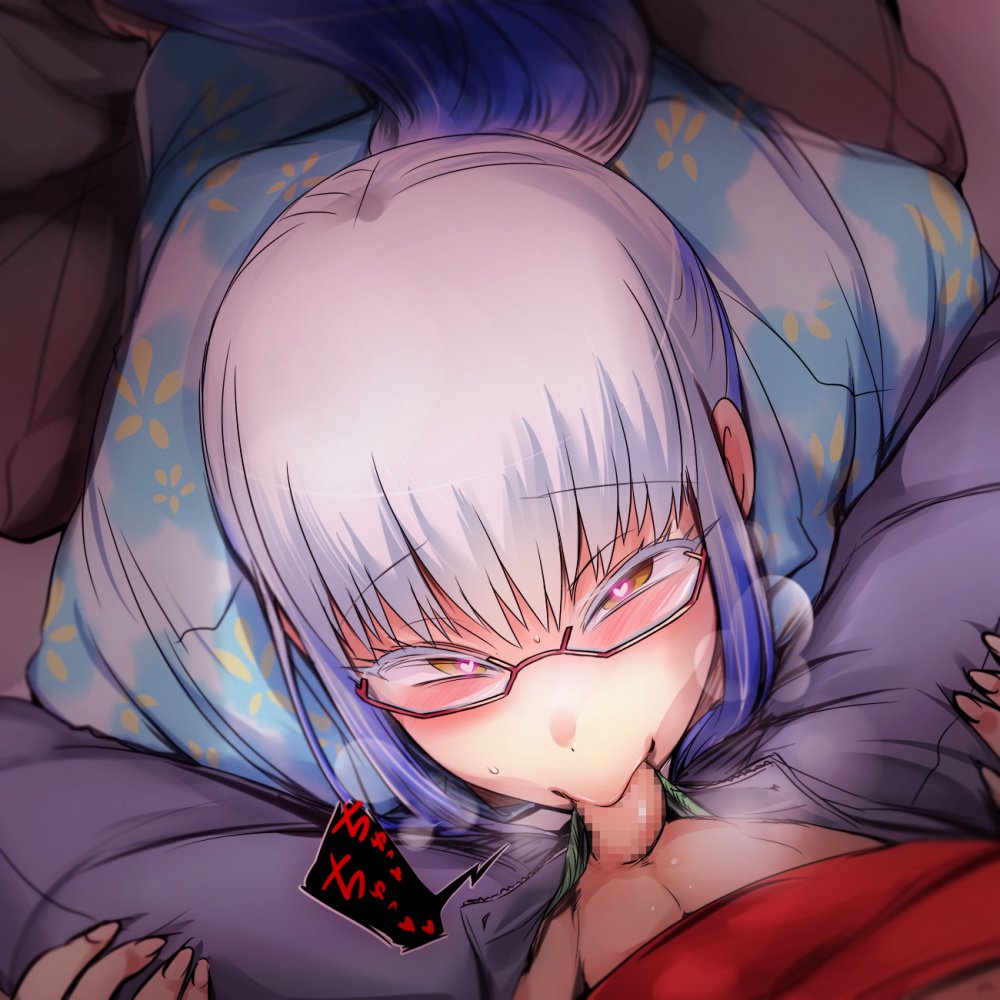 フェラチオの二次元エロ画像。