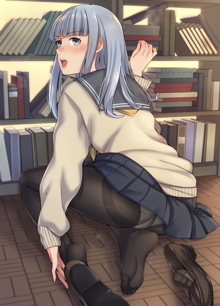 パンスト・タイツの二次フェチ画像。