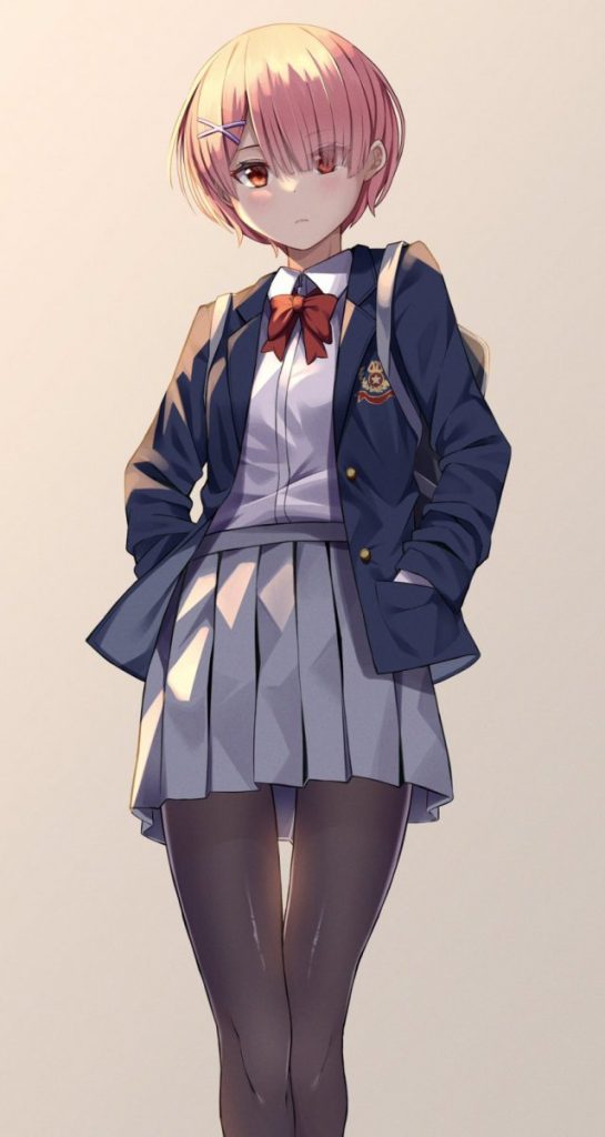 パンスト・タイツの二次フェチ画像。