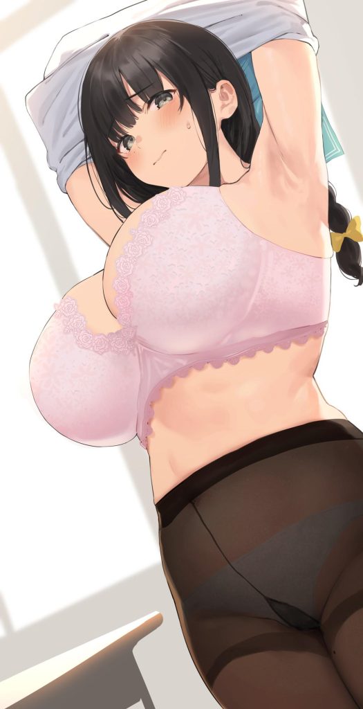 パンスト・タイツの二次フェチ画像。