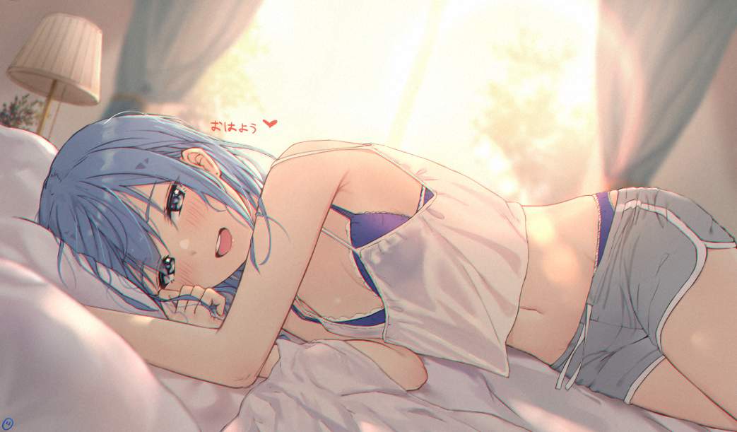 貧乳の二次元エロ画像。